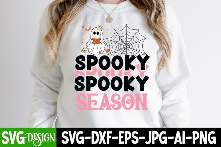 Spooky Season SVG Cut File, Spooky Season SVG Design PNG