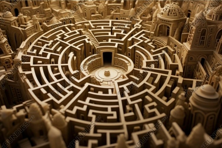 Maze Clipart Image 16