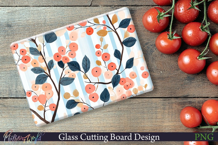 Cutting Board Design | Stripes | barberry