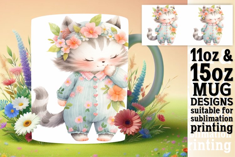 Cat Watercolor Image 15