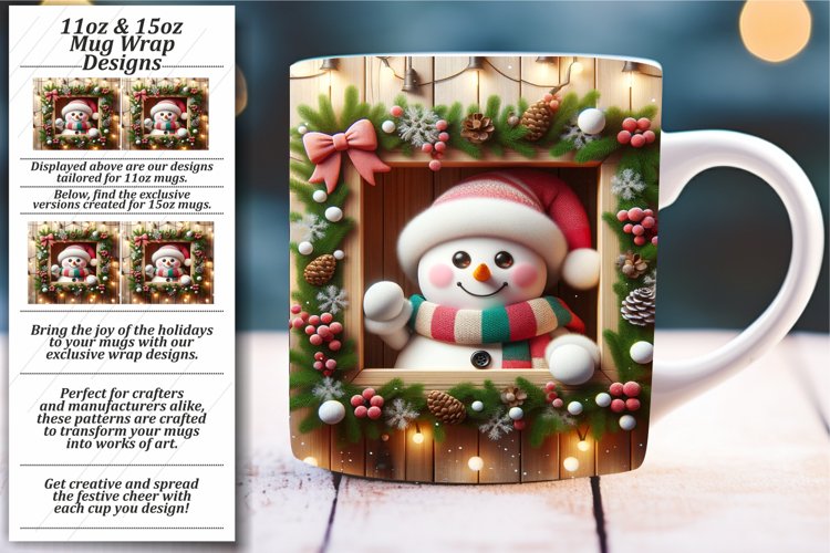 Snowman Sublimation Image 13