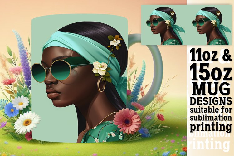 Black Girl Afro Png Image 5