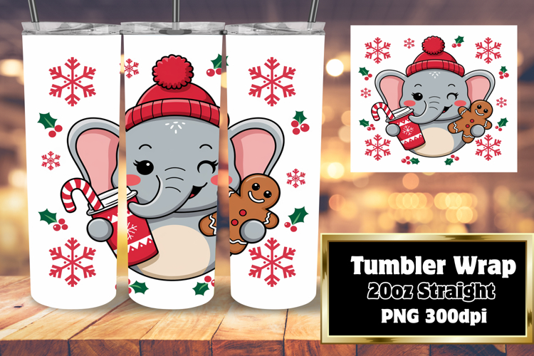Christmas Tumbler Wrap Image 4