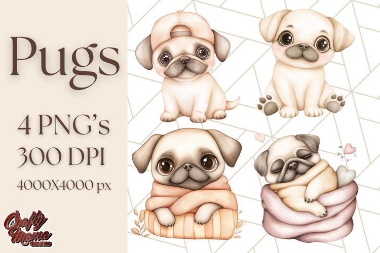 Pug Illustration Image 9