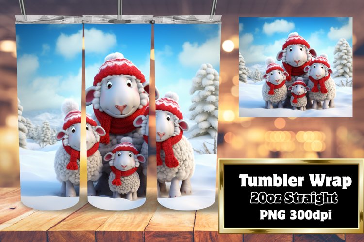 Christmas Tumbler Wrap Image 15