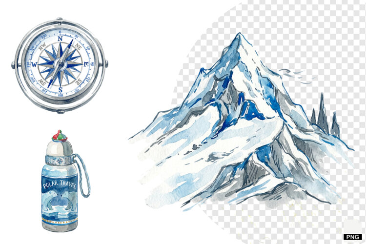 Arctic Voyage Clipart example image 1