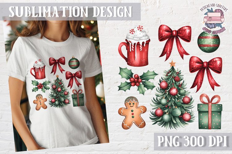 Christmas Bow Clipart Image 7