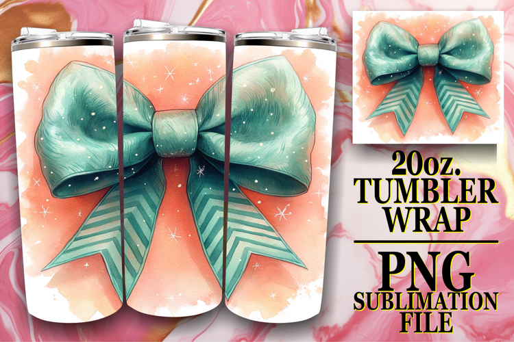 Lively Sublimation 20oz tumbler wrap, Christmas