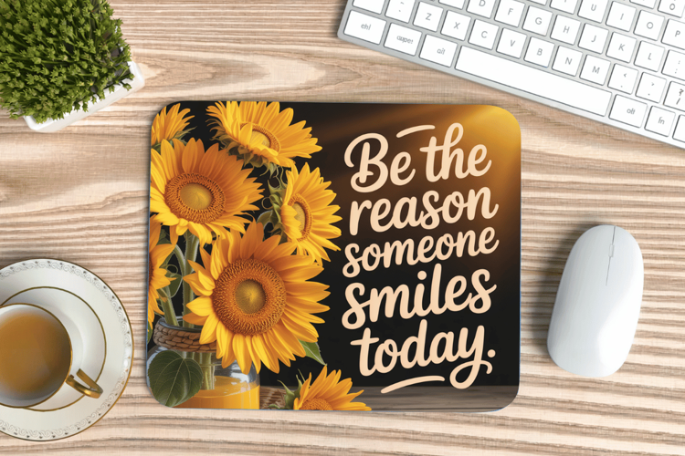 Inspirational Quotes Mouse Pad, Motivational PNG Sublimation