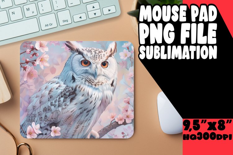 Avian Allure Sublimation Mouse Pad Collection