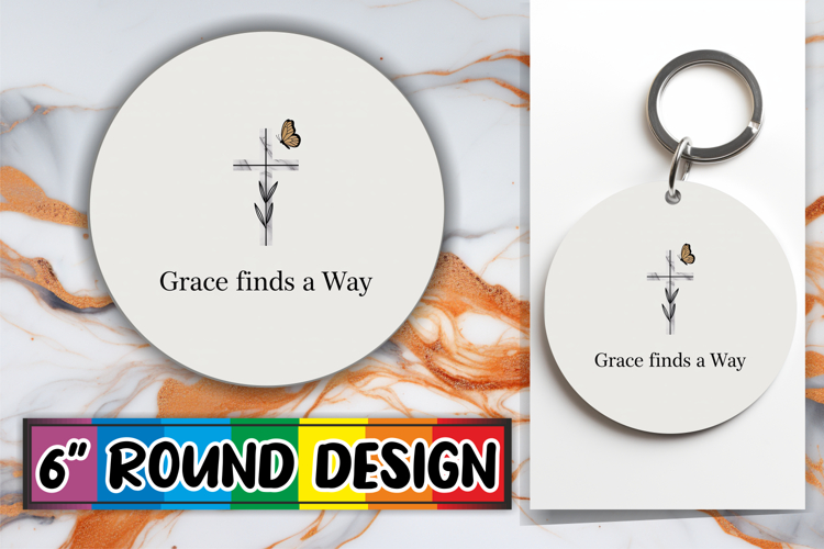 Joyful Circle Coasters Sublimation, Religious