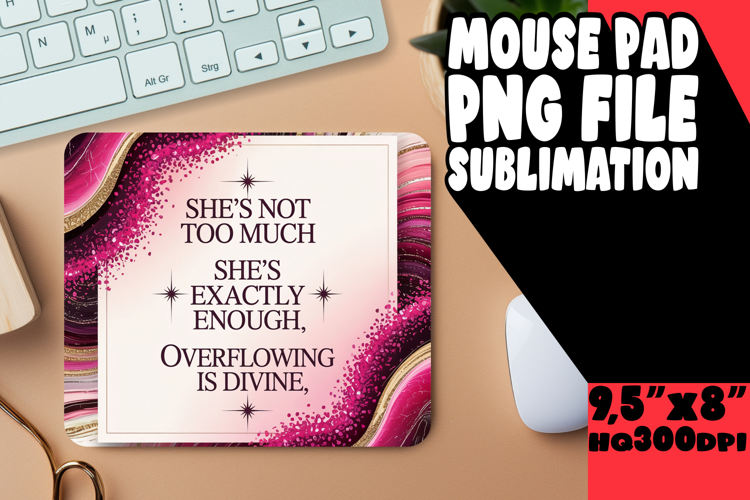 JOYFUL mouse MAT Playful Ideas, Religious