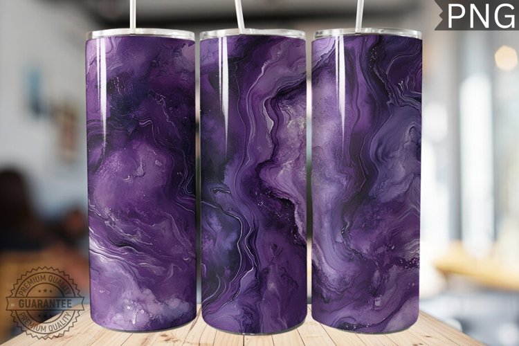 Alcohol Ink Tumbler Wrap Image 7