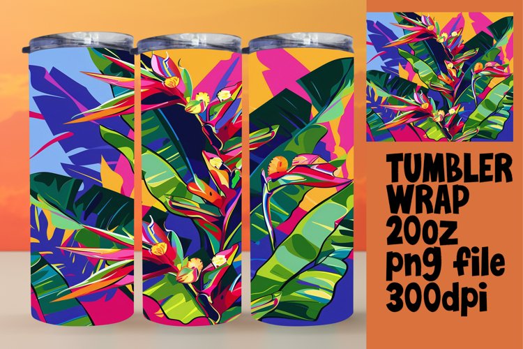 Vibrant Pop Art Sublimation Wraps example image 1