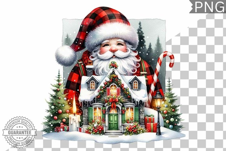 Santa Christmas Clipart Image 22
