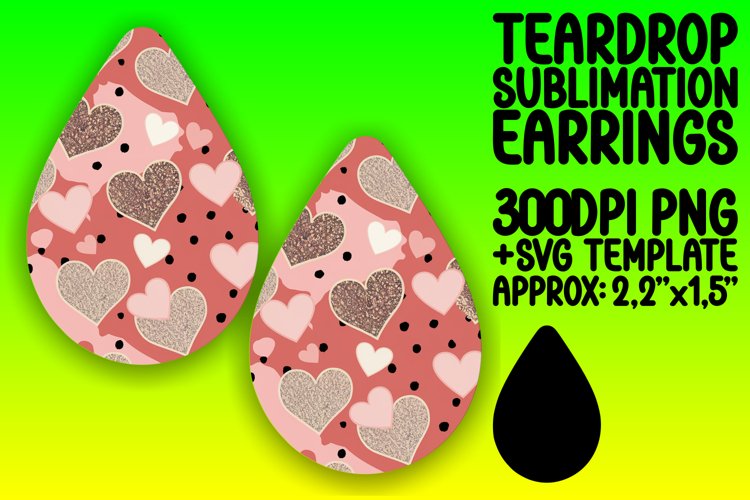 Gorgeous Teardrop Design for DIY , Heart