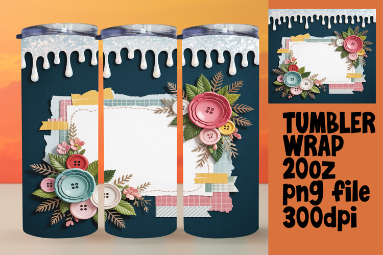 Christmas Tumbler Wrap Image 19