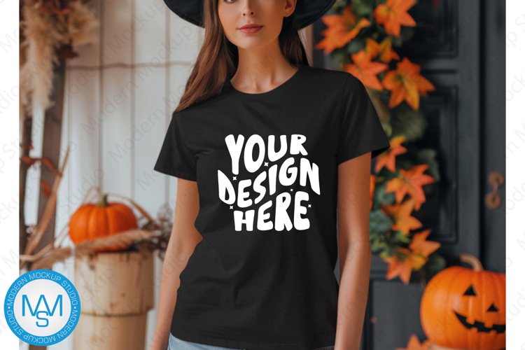 White Tshirt Mockup Image 17