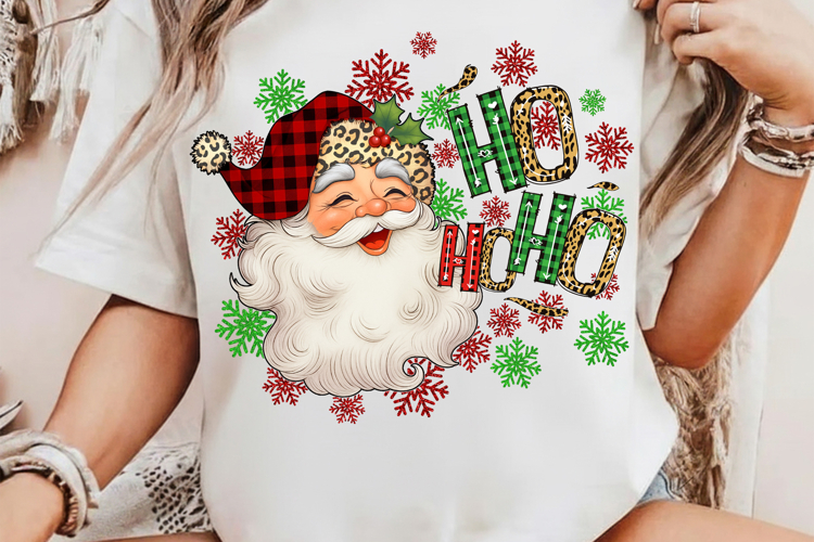 Retro Santa PNG Ho Ho Ho Santa Christmas png, Christmas Png