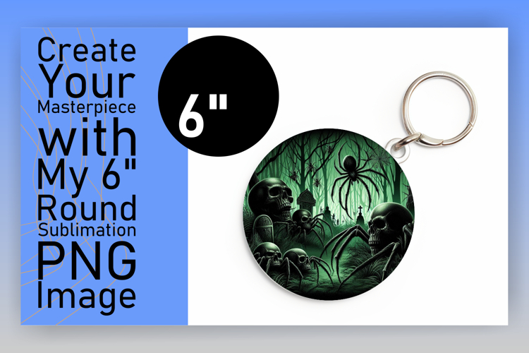 Vibrant Round Design Car Coaster PNG , Horror Halloween