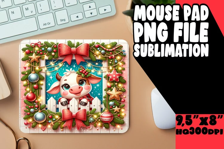 Joyful 3D Hole in Wall Christmas Pad