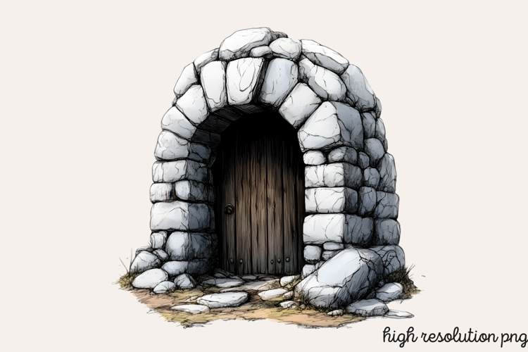 Risen Easter Clipart PNG