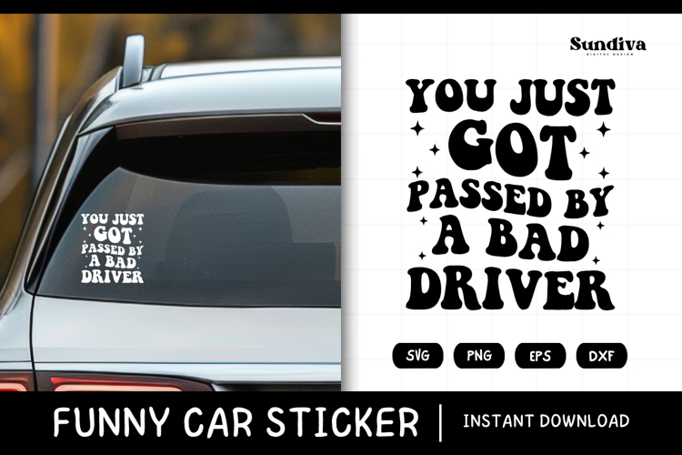 Car Sticker Svg Image 11