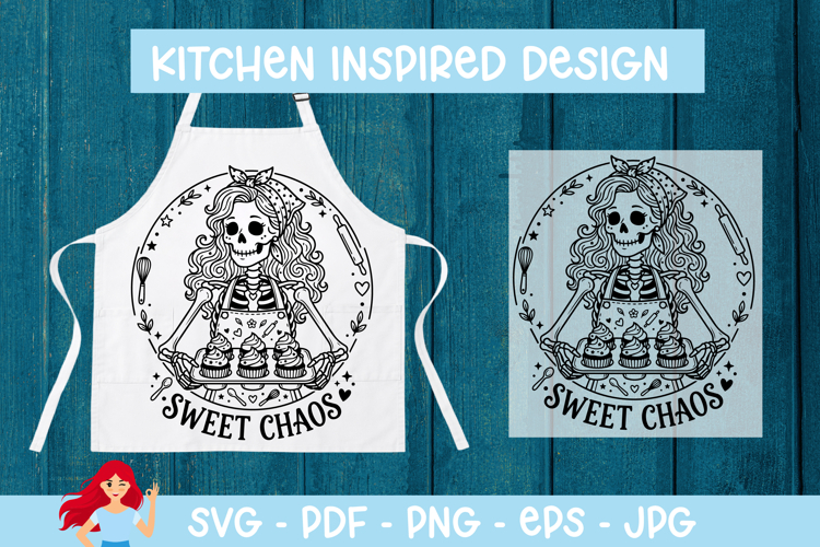 Sweet chaos SVG, Skeleton SVG