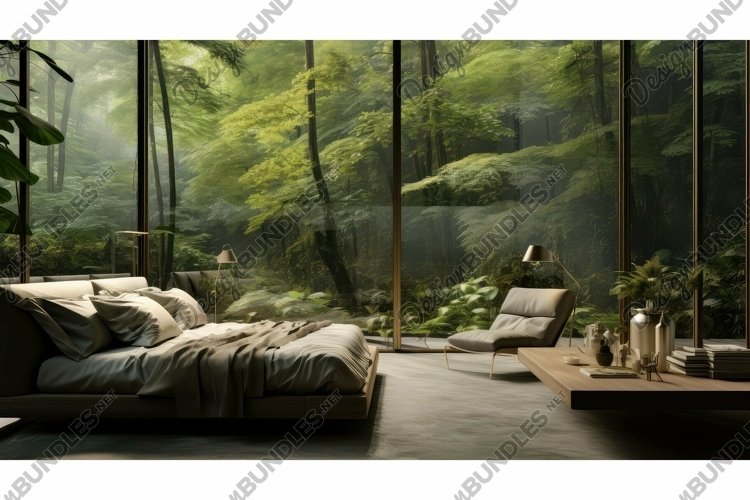 interior modern blurred room example image 1