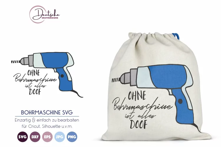 Bohrmaschine SVG | Handwerker SVG