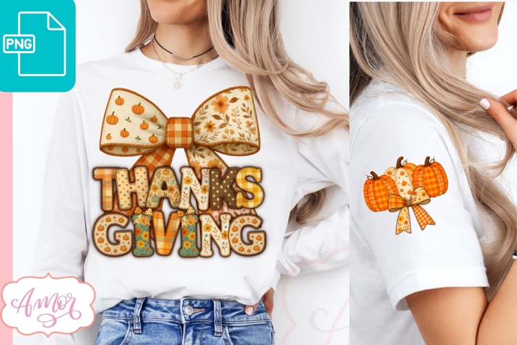 Thanksgiving shirt sublimation PNG, Fall Sleeve sublimation