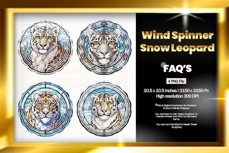 Leopard Sublimation Design Image 11