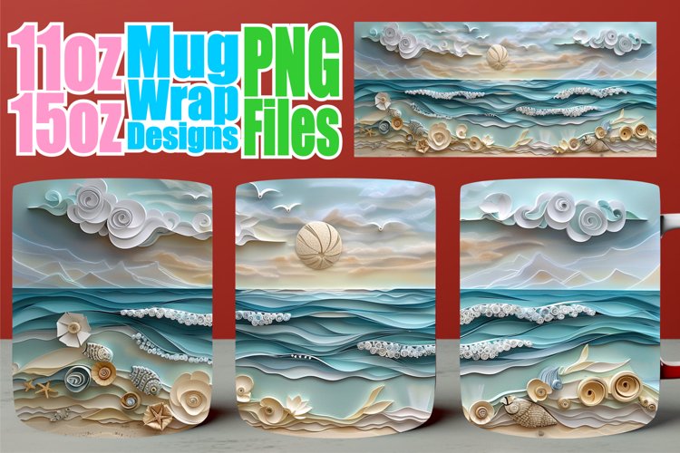 Beach Sublimation Design Image 24