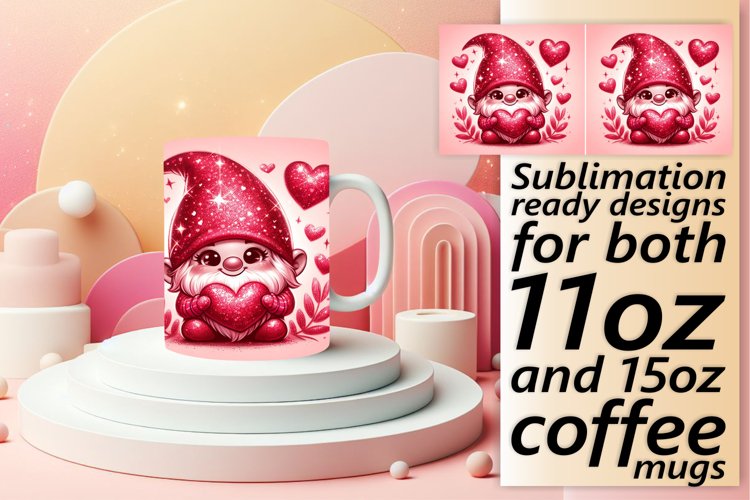 Joyful Gnomes on Heartfelt Cups example image 1