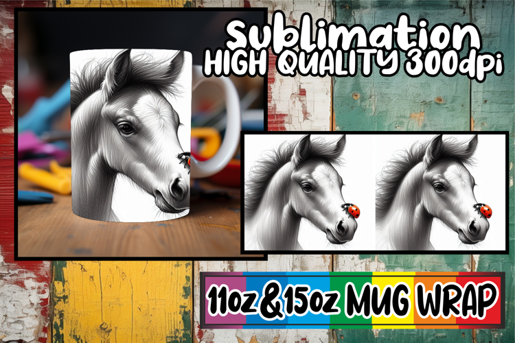Radiant mornings 11oz 15oz sublimation wrap, Cute Animals