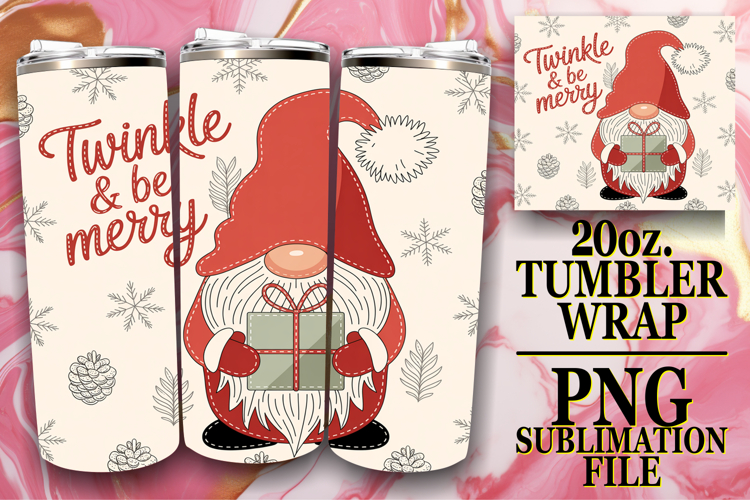 Christmas Tumbler Wrap Image 21
