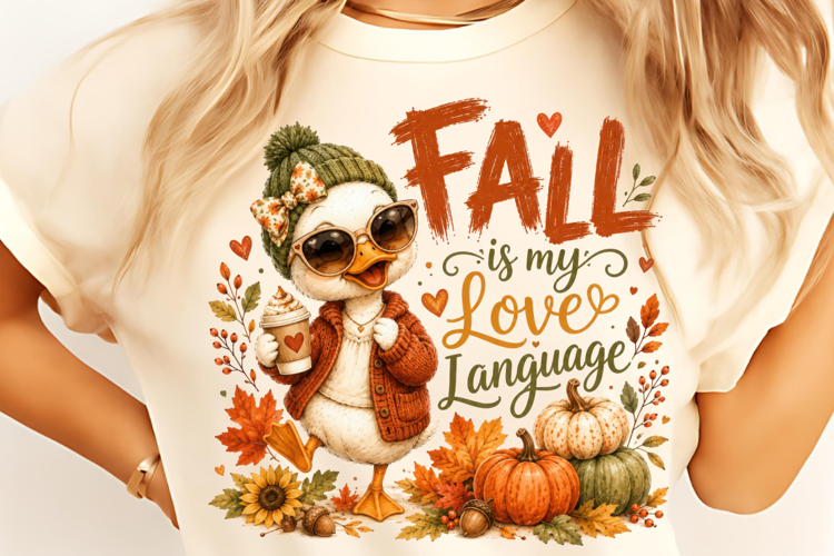 Fall Is My Love PNG, Funny Thanksgiving PNG, Fall Pumpkin
