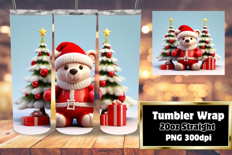 Christmas Tumbler Wrap Image 10