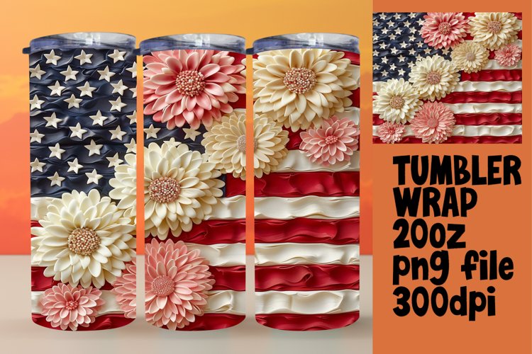 American Flag Clipart Image 17