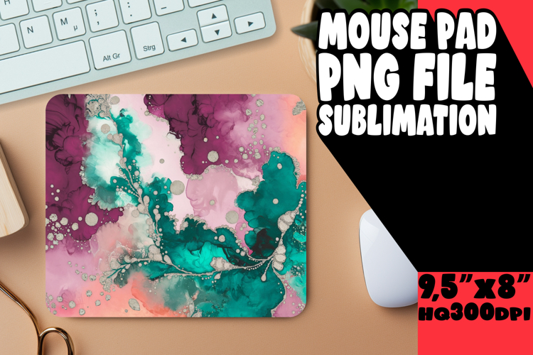 RADIANT DESK PAD GIFT MAGIC, Abstract Pattern