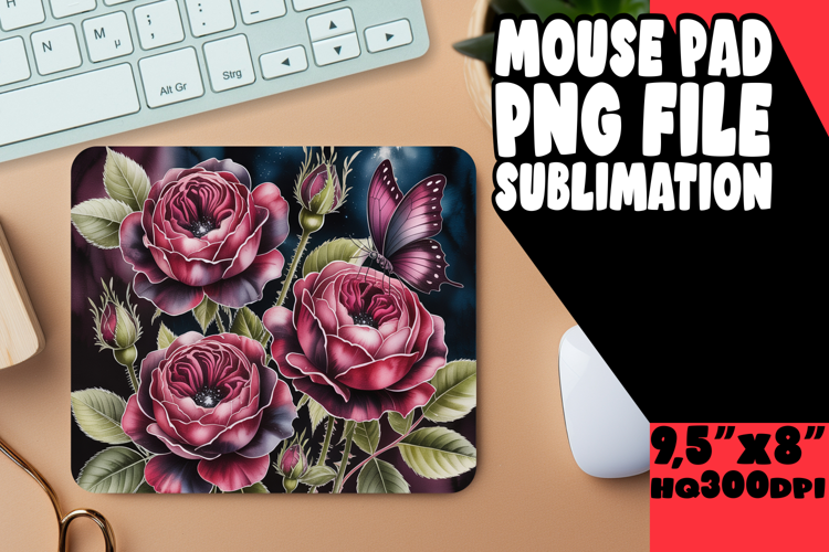 LUMINOUS DESK PAD INNOVATIVE ART, Flowers