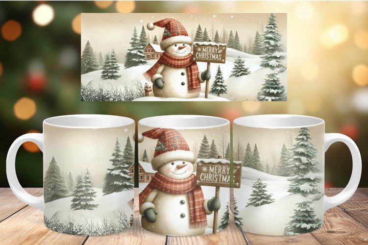 Snowman Sublimation Image 10
