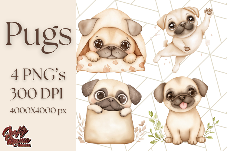 Pug Illustration Image 8