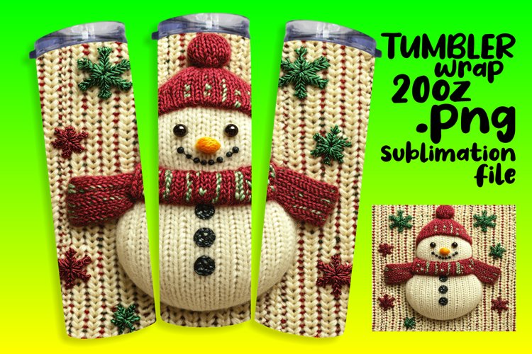Christmas Tumbler Wrap Image 13