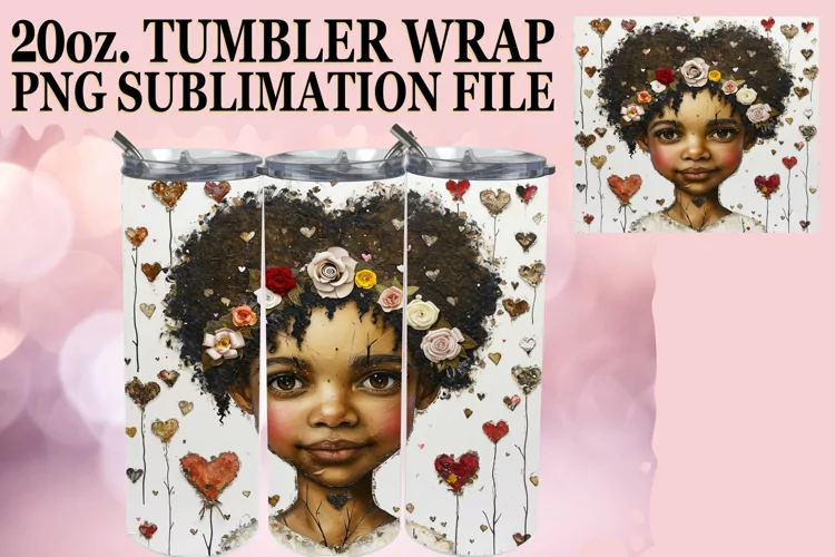 Tumbler Artistry: Embracing Love