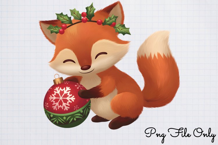 Boho Christmas Clipart Image 20