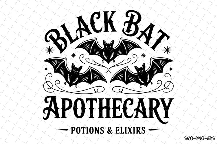 Halloween Bat Silhouette Image 8