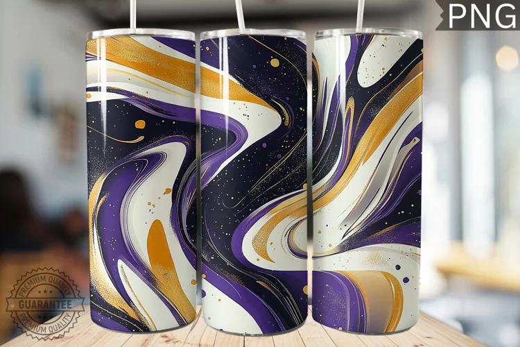 Abstract Pattern Tumbler Warp - High Quality 300 Dpi