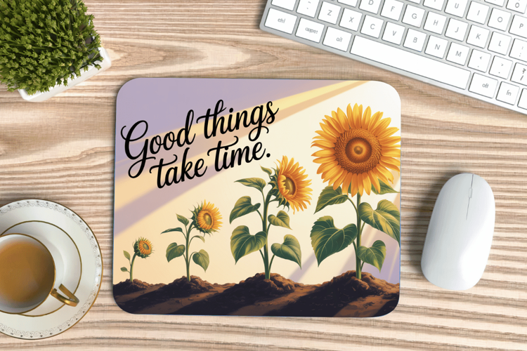 Inspirational Quotes Mouse Pad, Motivational PNG Sublimation