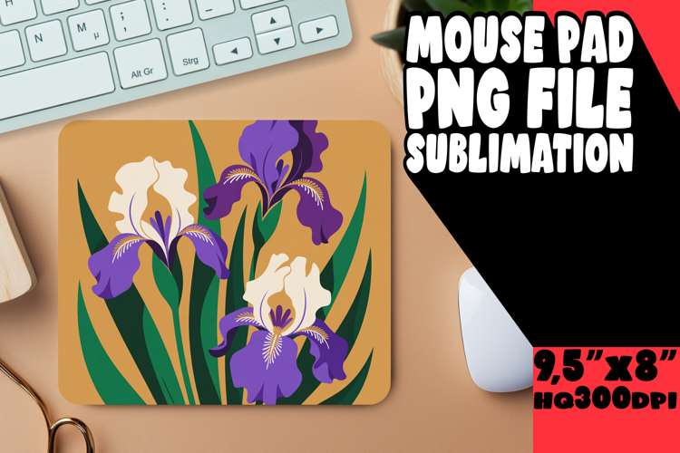 Joyful DESK MAT Creative Design, Flowers
